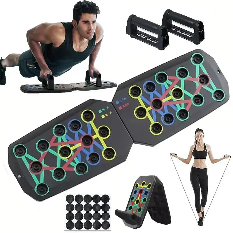 Adjustable push-up board